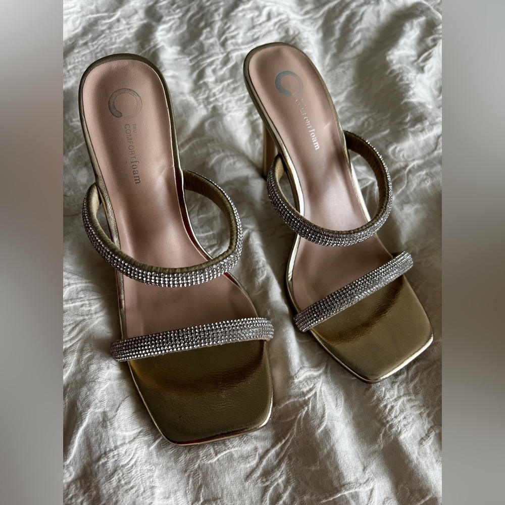 Gold Women's Heels